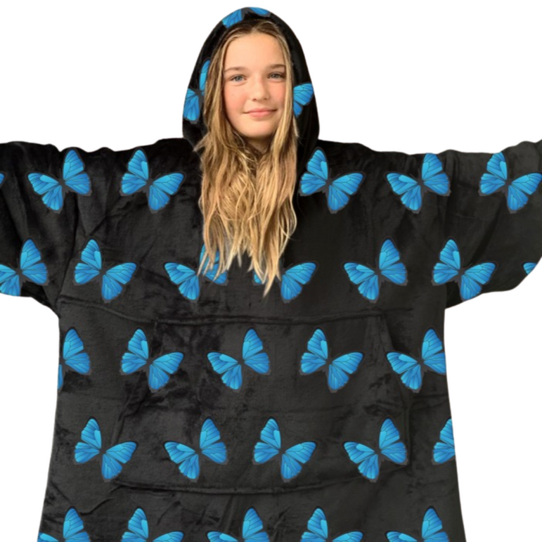 Hooded Cosy - Kids Butterfly