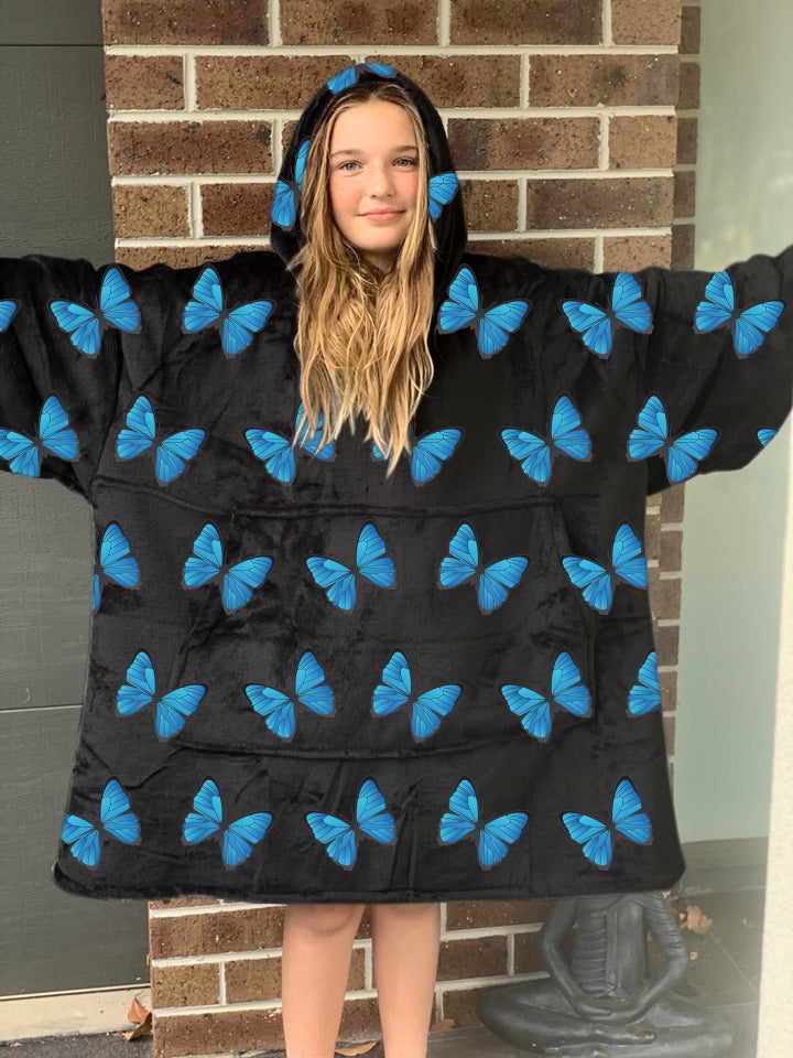 Hooded Cosy - Kids Butterfly