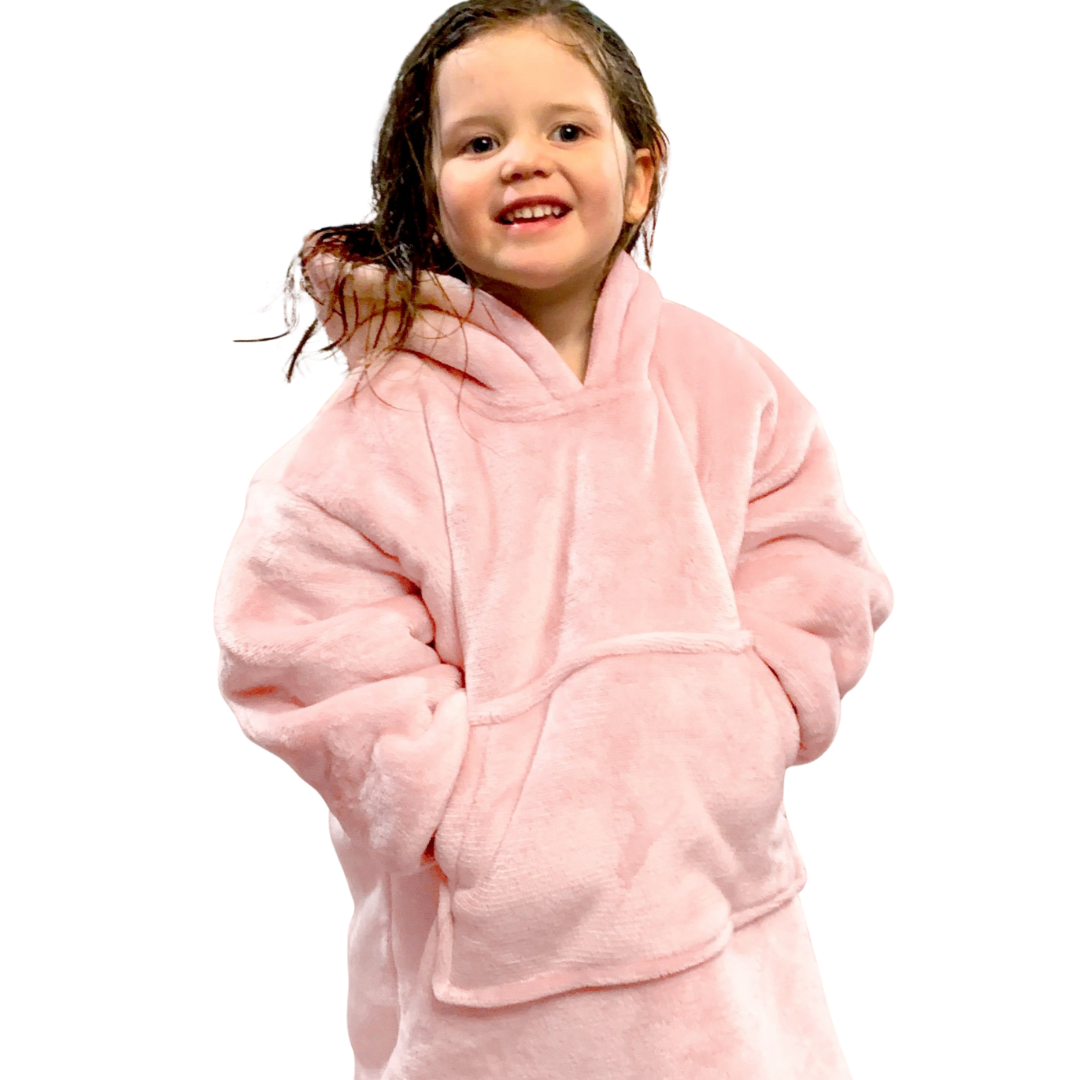 Hooded Cosy - Mini Kids Light Pink