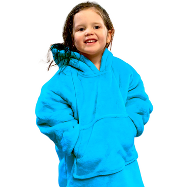 Hooded Cosy- Mini Kids Light Blue