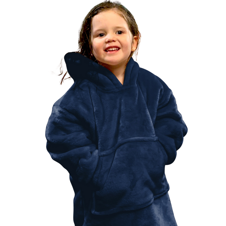 Hooded Cosy - Mini Kids Navy