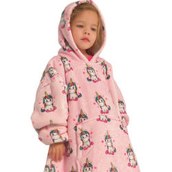 Hooded Cosy - Mini Kids Unicorn