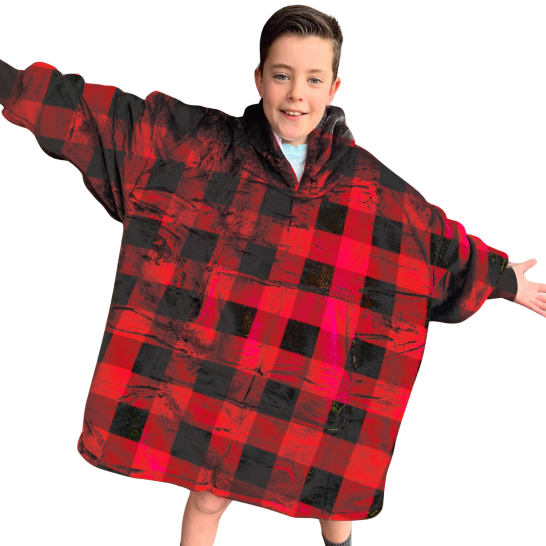 Hooded Cosy- Kids Sizing Flannel