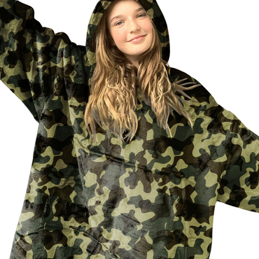 Hooded Cosy - Adult Camo