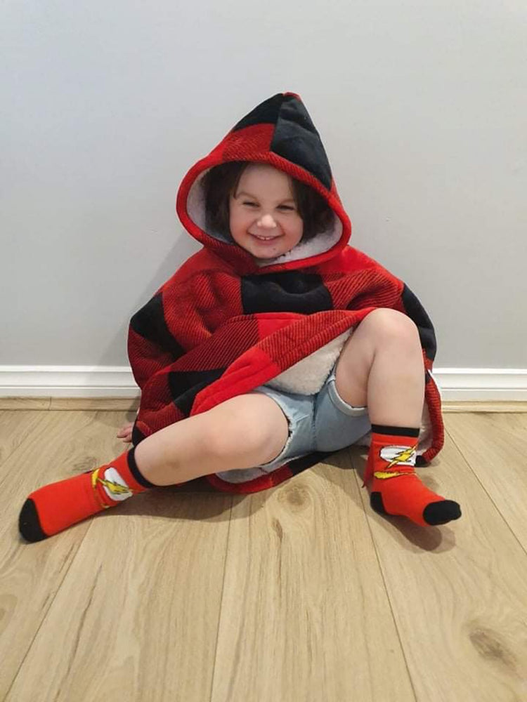 Super Hero socks with capes