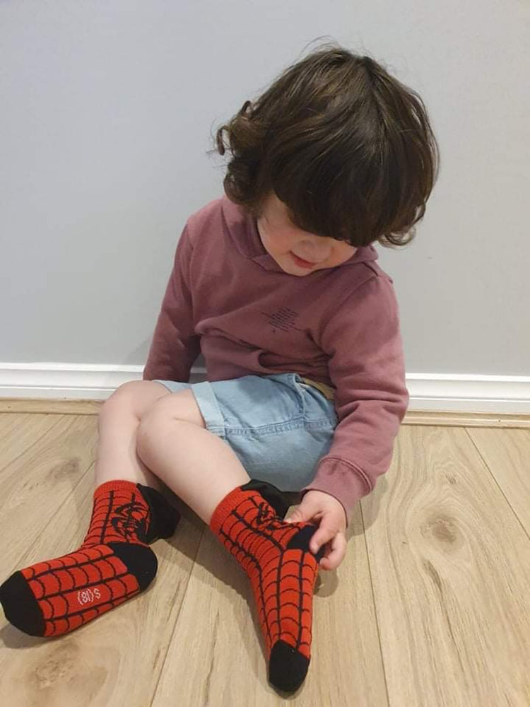 Super Hero socks with capes