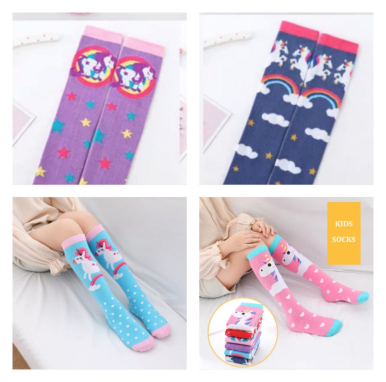 Unicorn socks - 4 pack