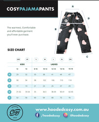 Fluffy PJ bottoms - Queen of hearts